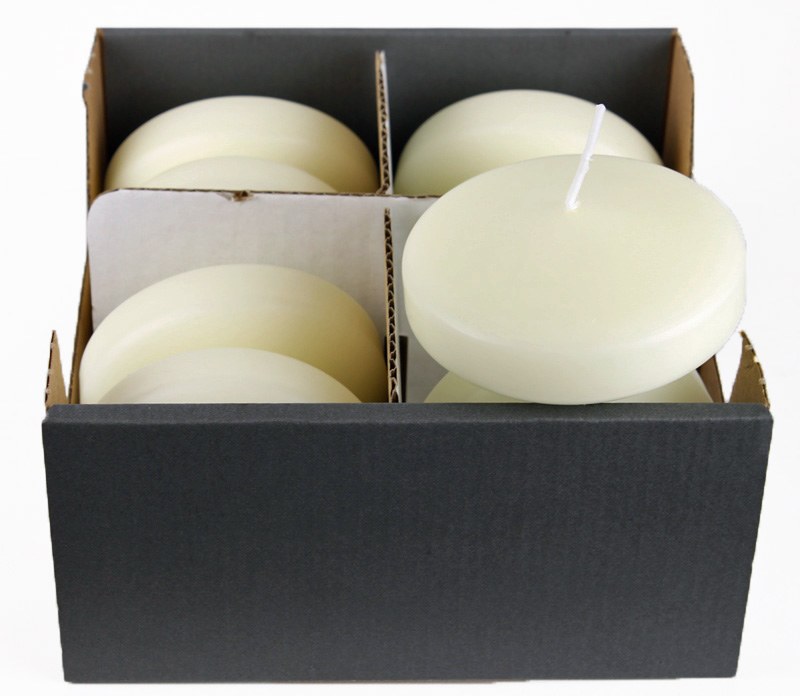 Picture of Floating Candles Large Ivory x 8pcs